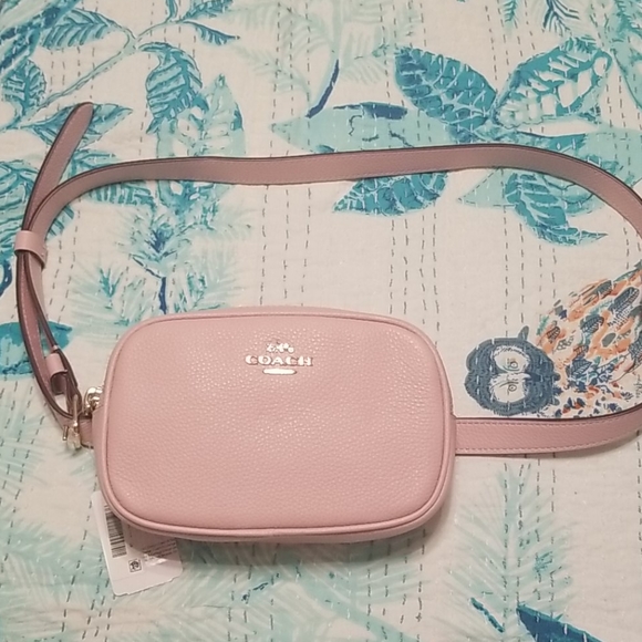 ๐5xHP๐ Coach Pink Belt Bag Fannie Pack - Picture 2 of 10